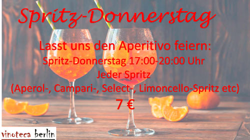 Aperitivo-Donnerstag